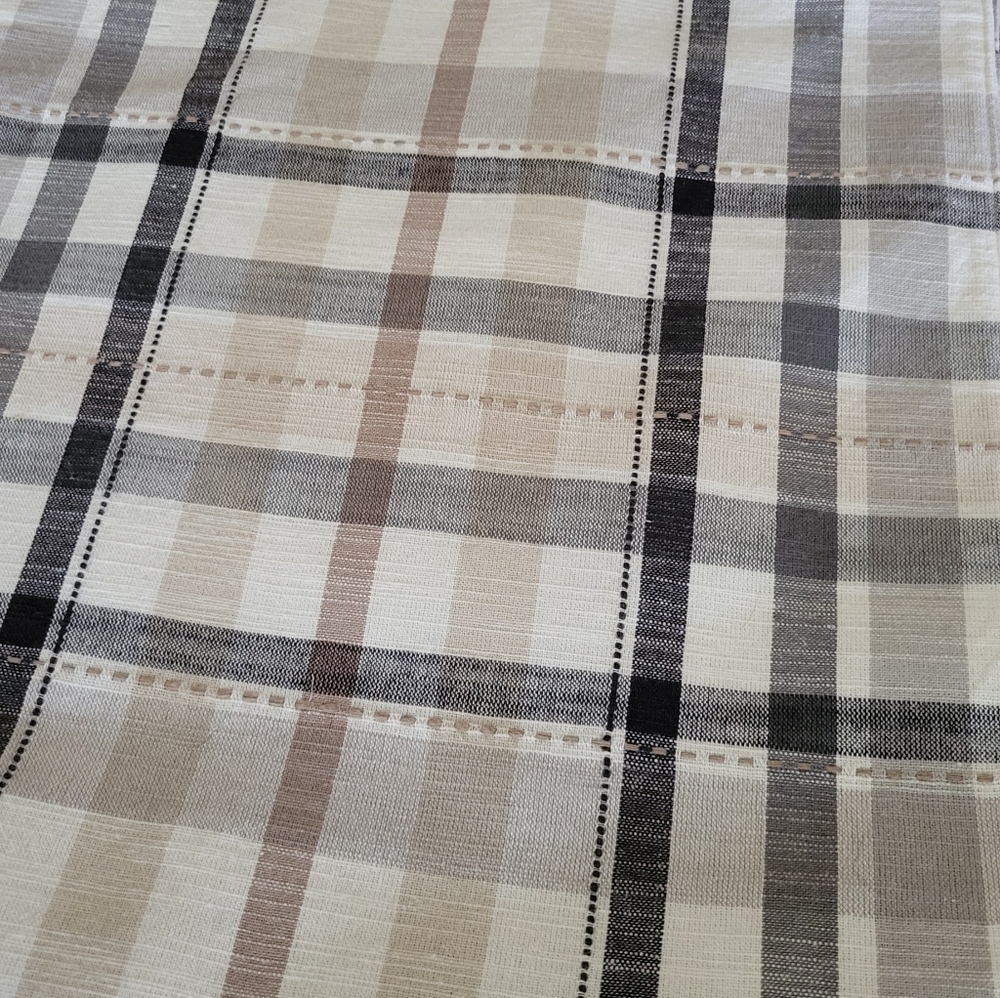 Better Homes And Gardens Neutral Plaid Table Runner